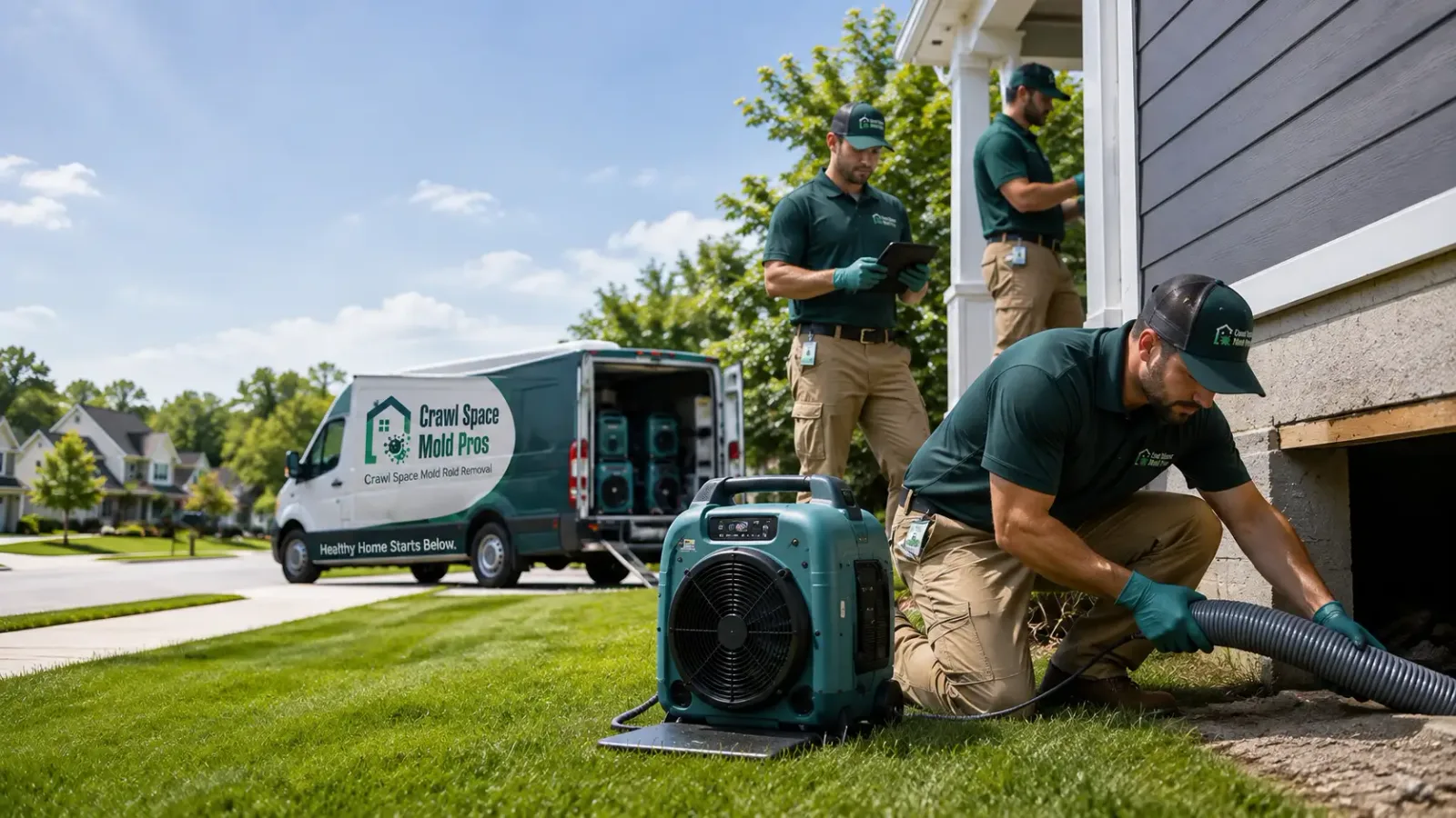Crawl Space Mold Removal in Alliance, OH